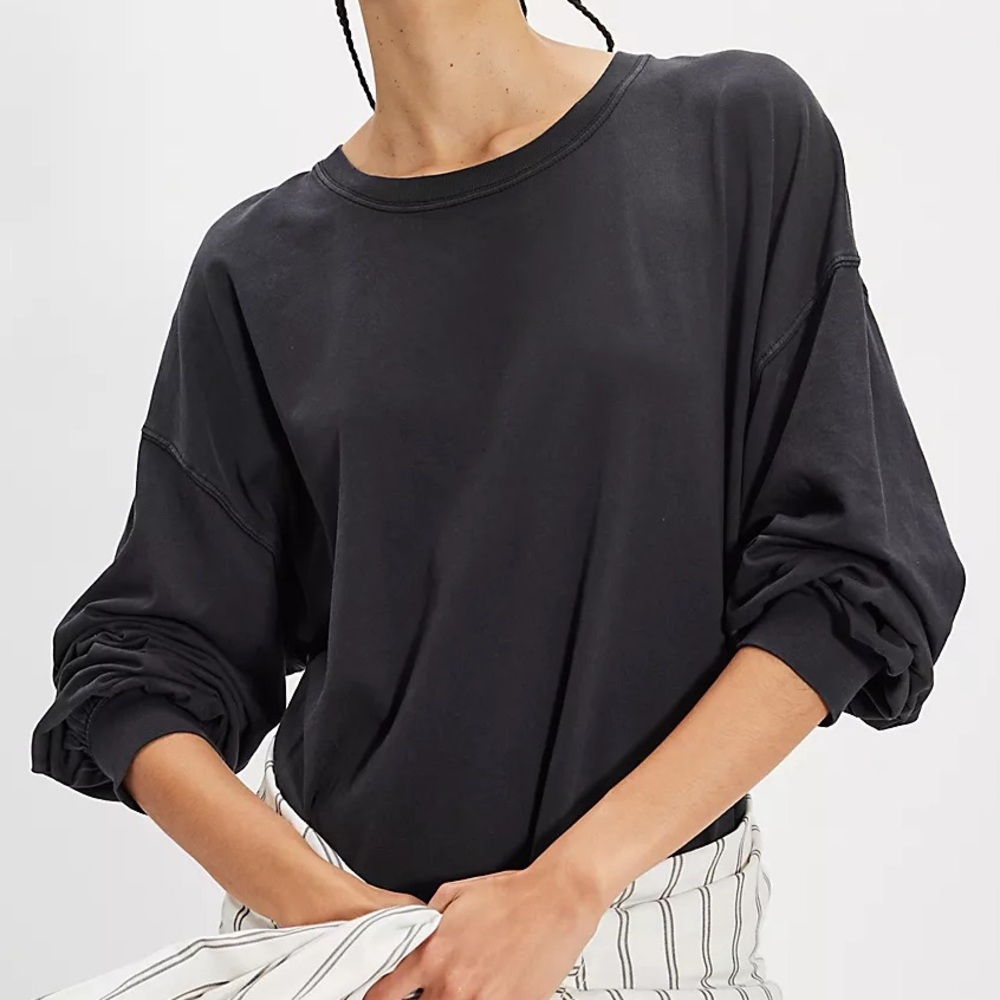 Free People Black Long Sleeve